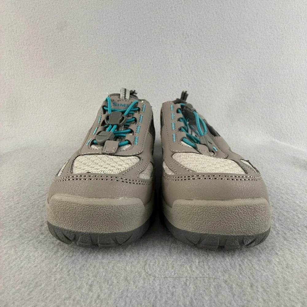 Simms RipRap Water Sandals Women's Size 6 Shoes Fly Fishing Wading‎ Hiking Gray
